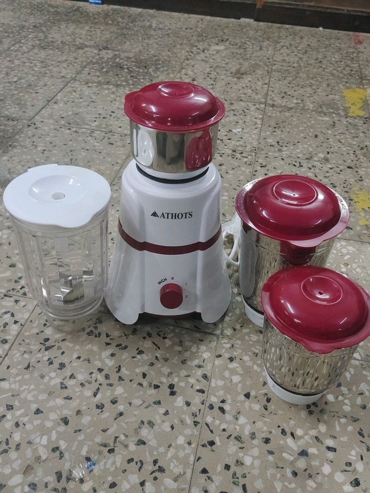 ATHOTS 4 Jar Mixer Grinder Unused New