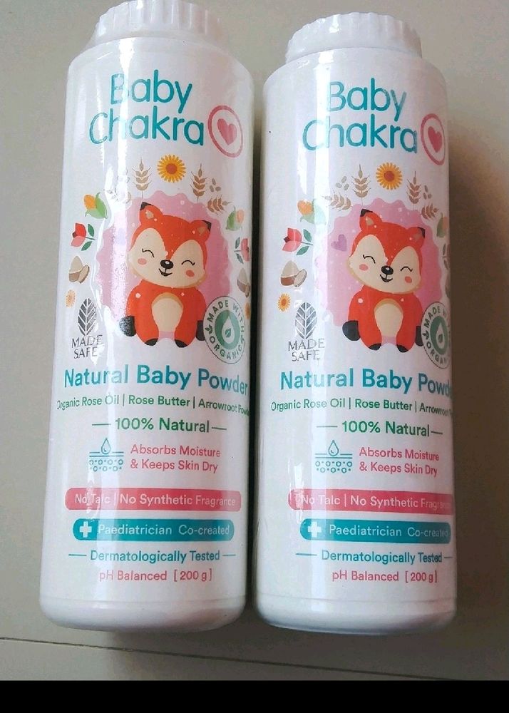 Pack Of 2 BabyChakra Baby Powder