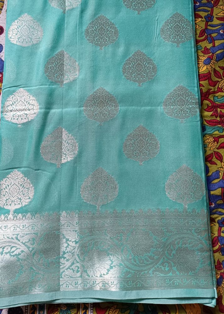 Banarsi Silk Saree With Blouse