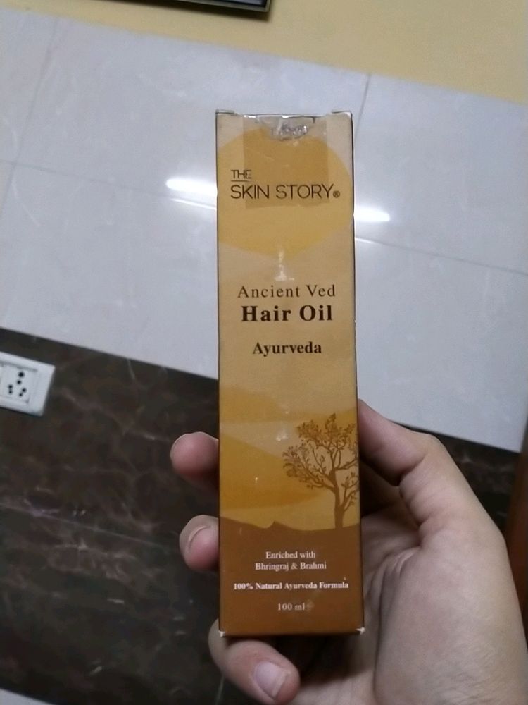 The skin story Ancient Ved Hair Oil