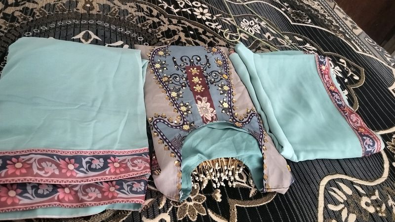 Plazo Kurti Dupatta Set