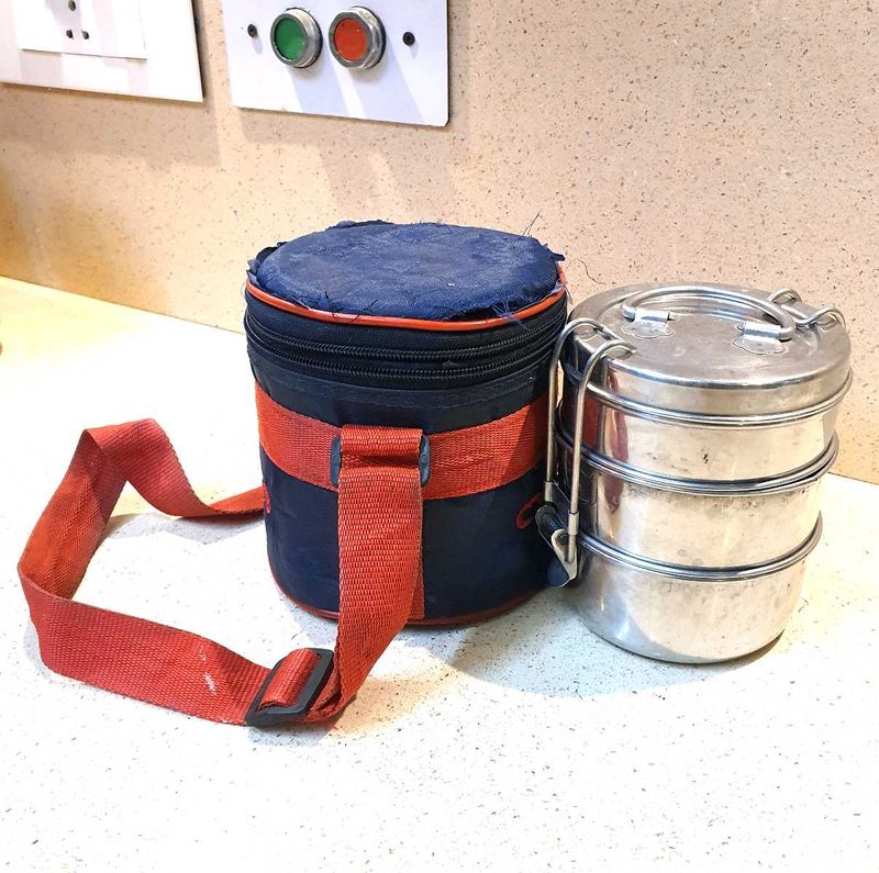 ✨🔥Stainless Steel Tiffin (3 Containers) 🔥✨