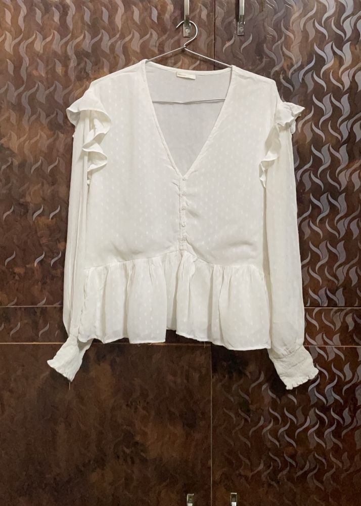 H&M Old money Pintrest Vibe Style Top