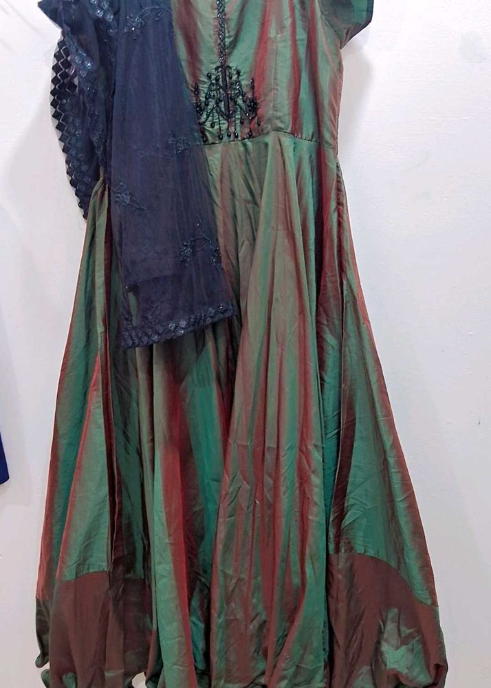 Green Long Gown