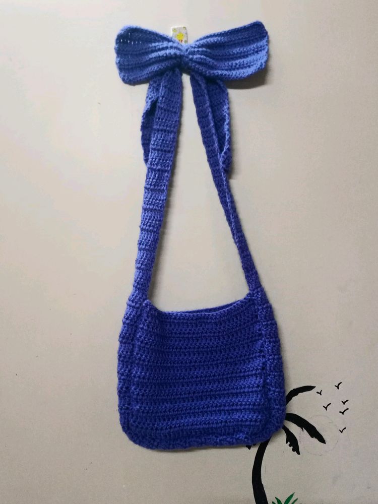 Crochet Big Bow 🎀 crossbody Bag