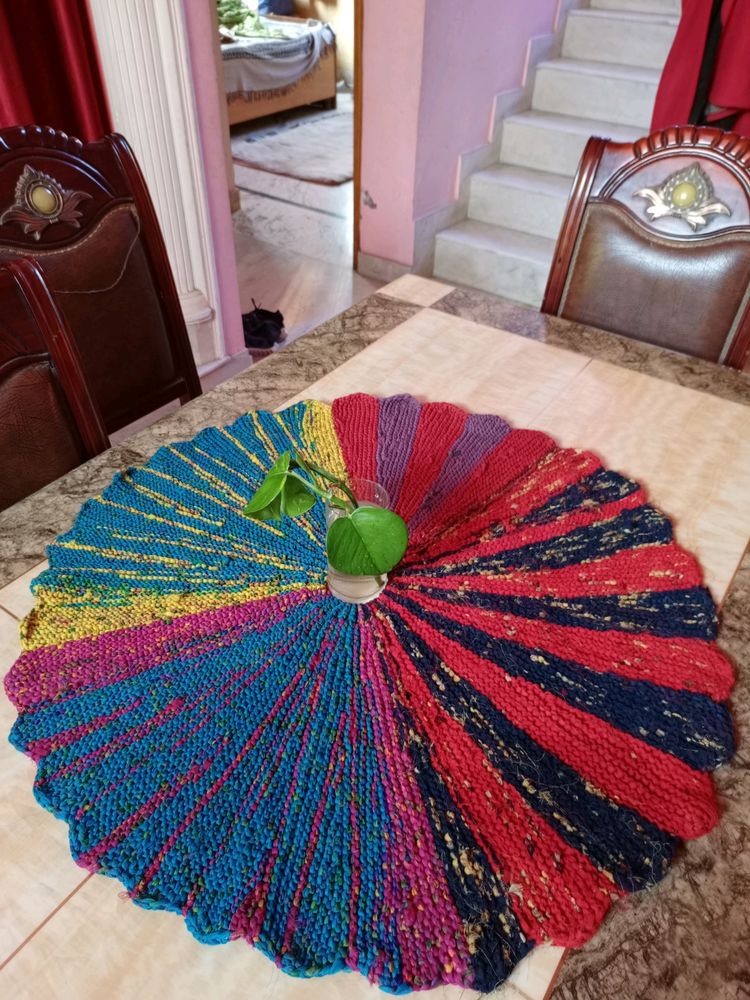 Handmade Doormat Made With(SAREE)