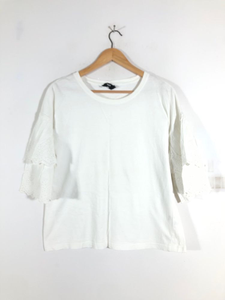 White Casual Top(Women’s)