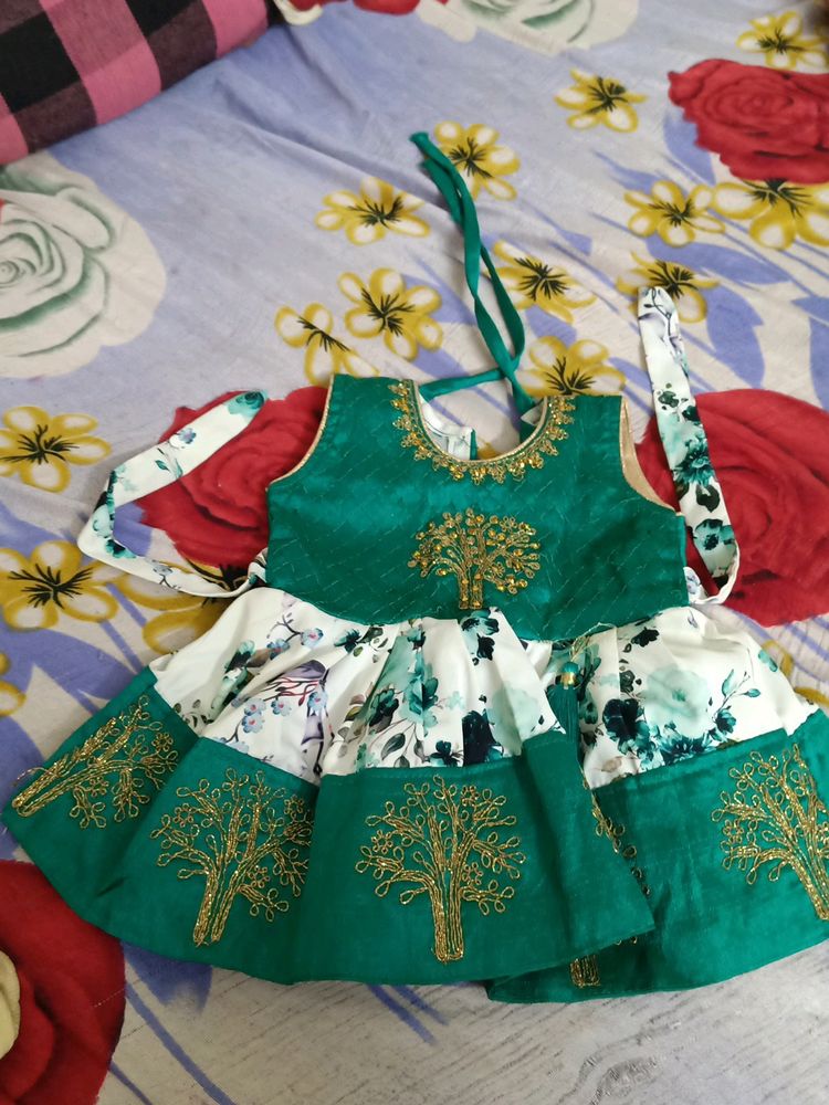 Traditional girl baby frock