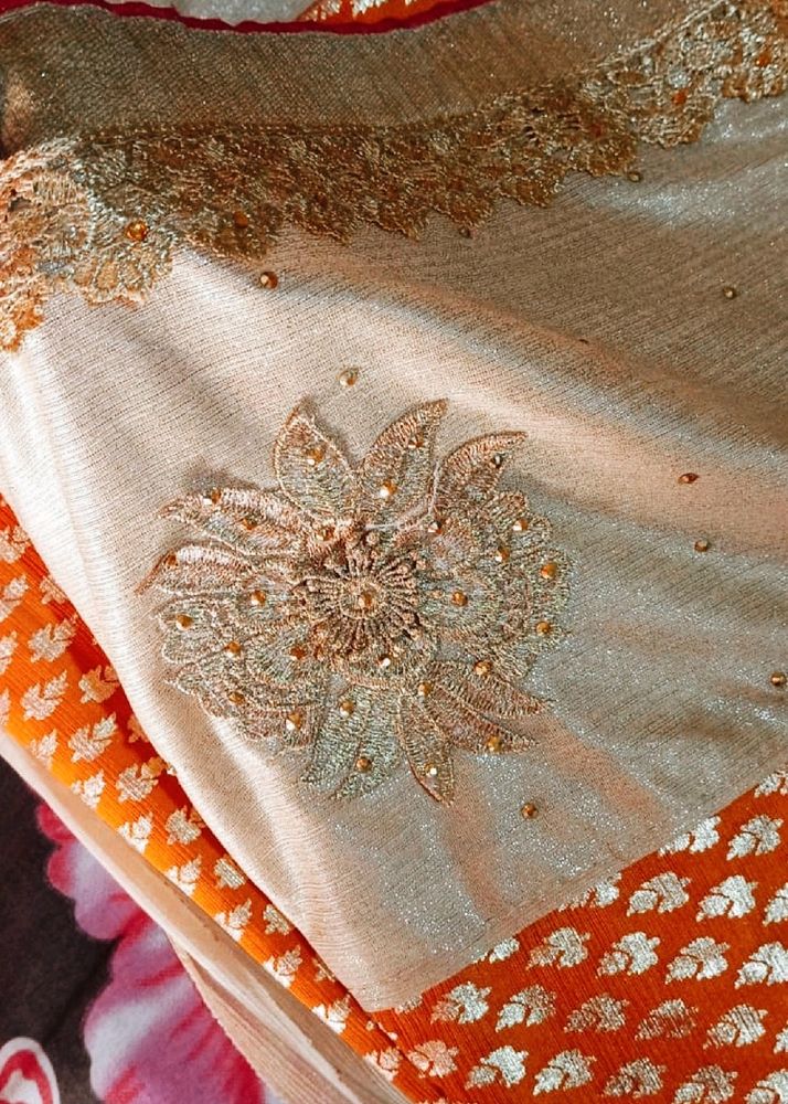 Goldan And Orreng Saree