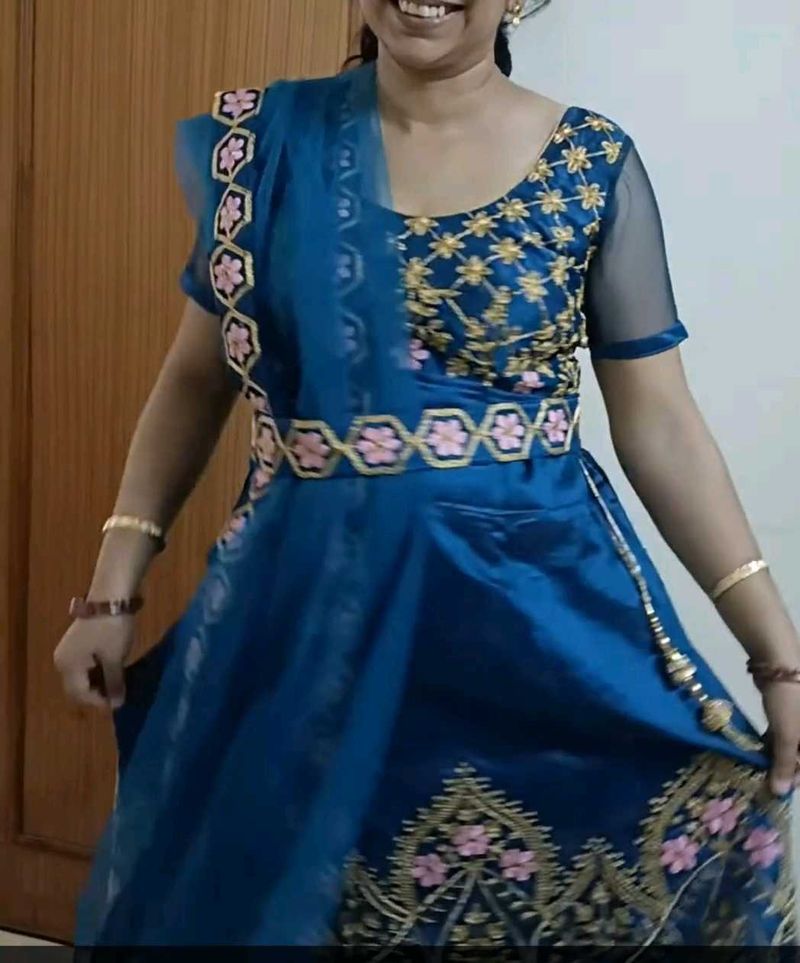 Blue Lehenga