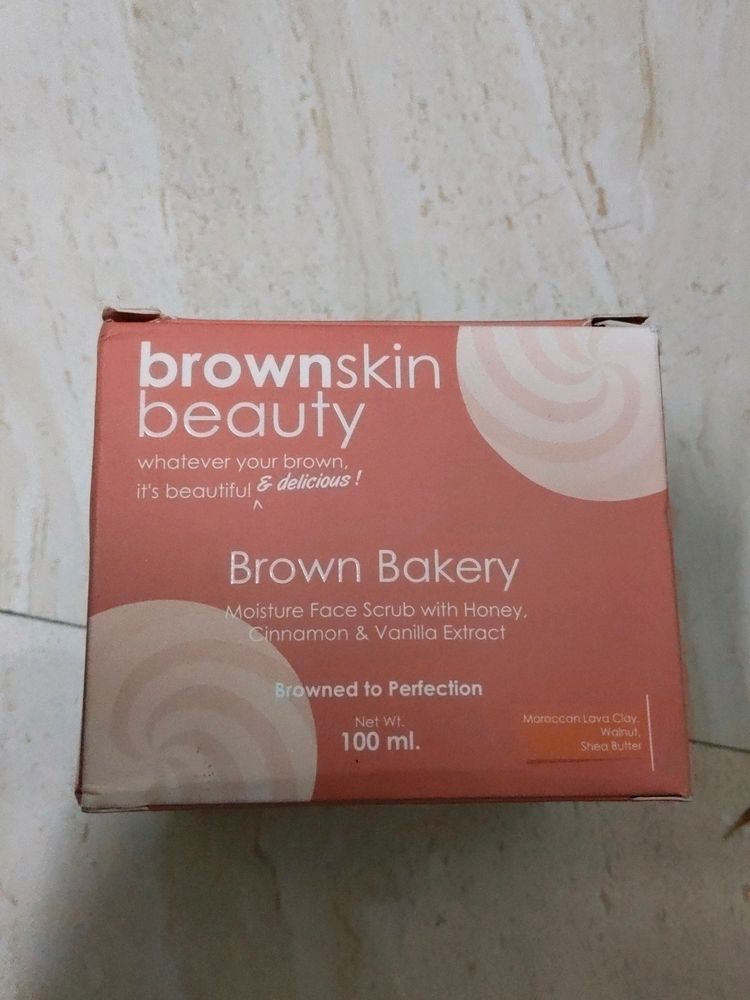 BrownSkin Beauty Brown Bakery Moisture Face Scrub