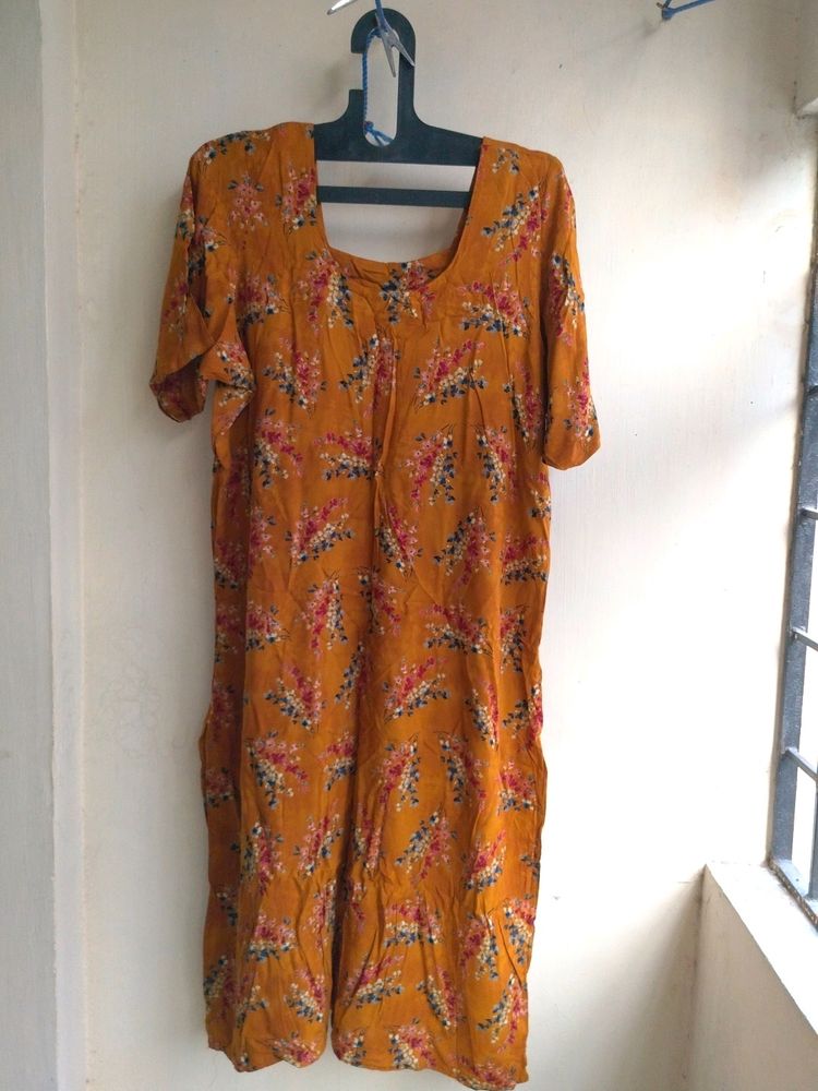 Daily Use Floral Print kurta