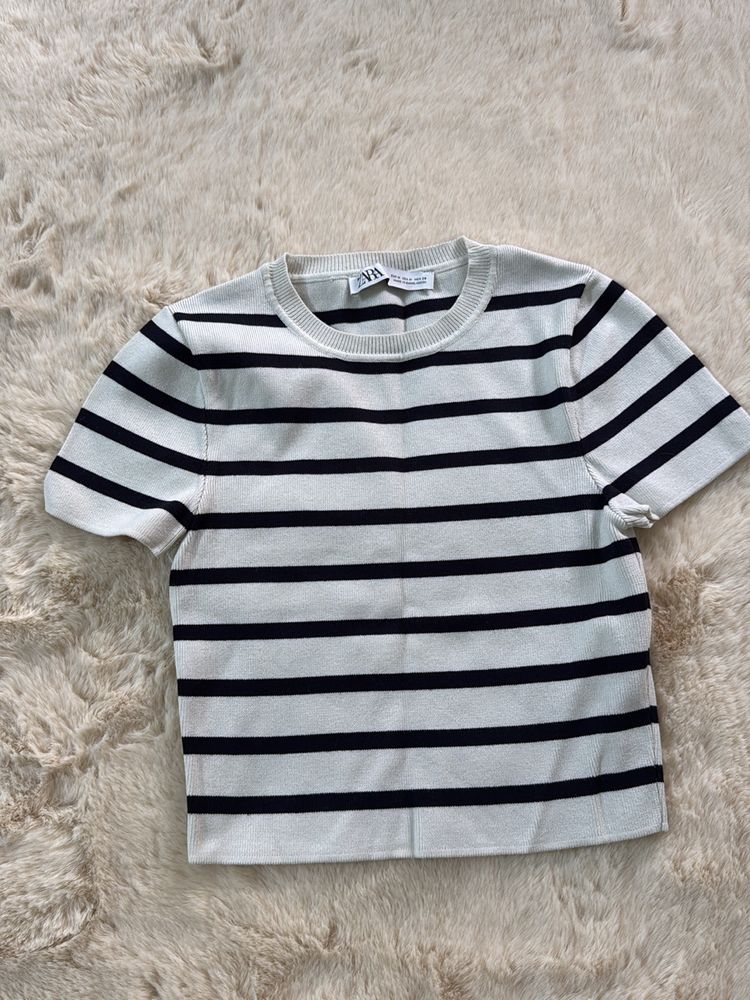 ZARA ICONIC STRIPE TOP