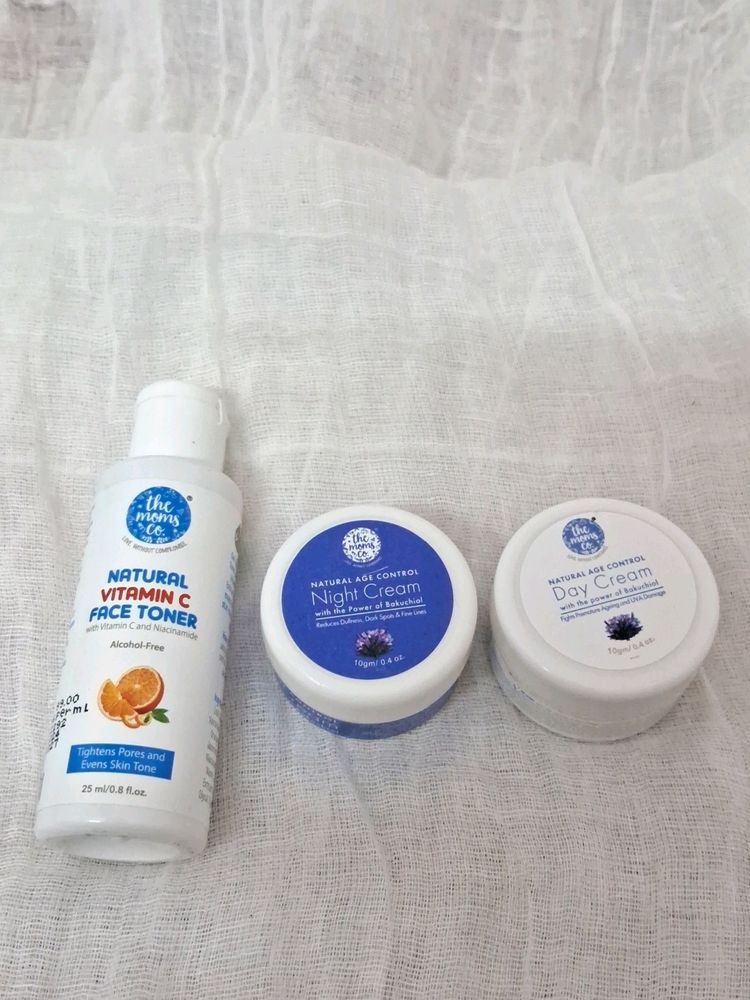 NATURAL VIT.C FACE TONER ANd Creams