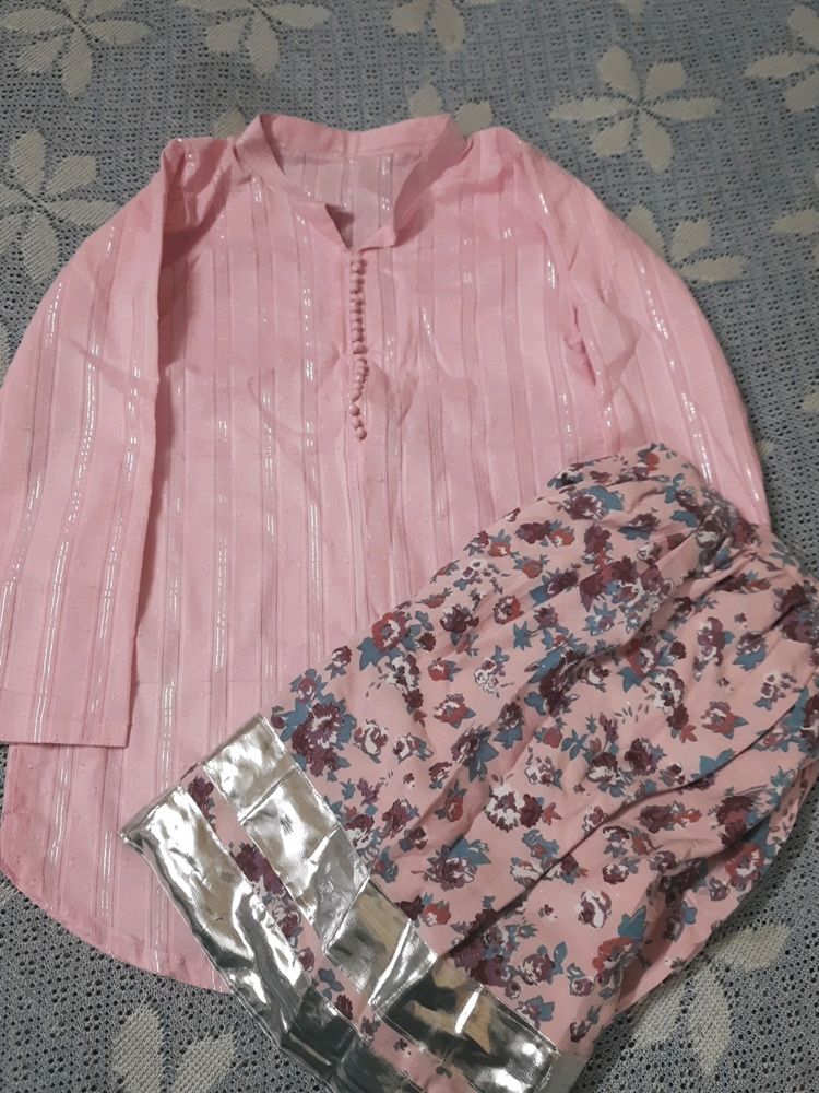 Cotton Garara And Shirt