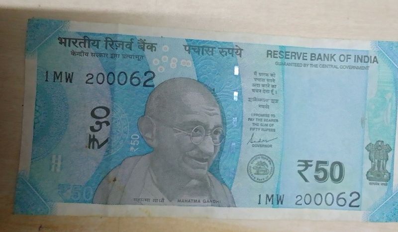 50 Rupees Note 2000 Unique