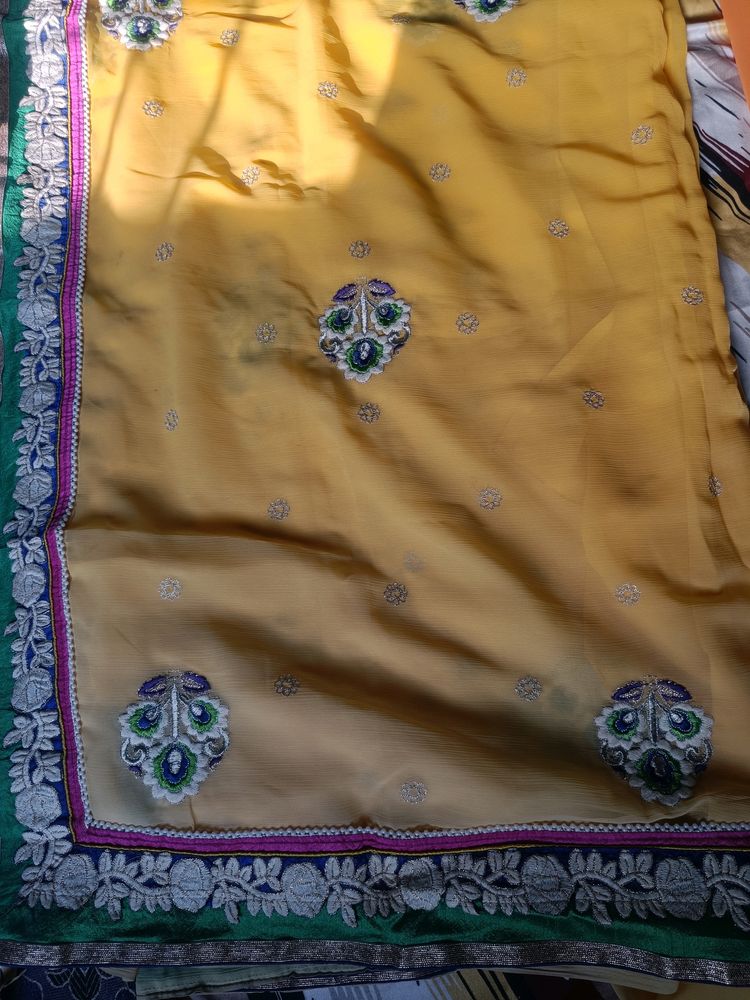 Designer Shading Saree