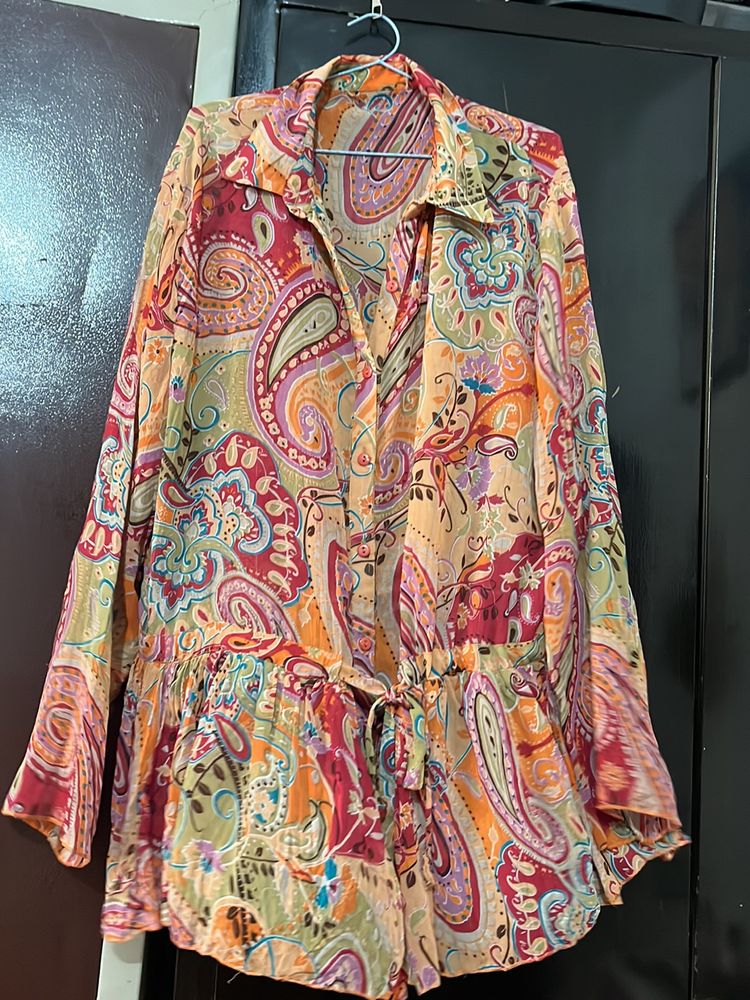 Multicolour Kaftan Top