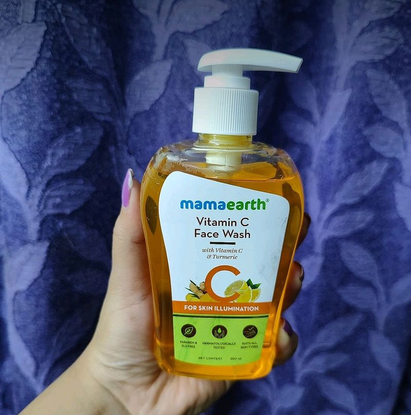 💥🎀 Mamaearth Vit C Facewash🎀💥