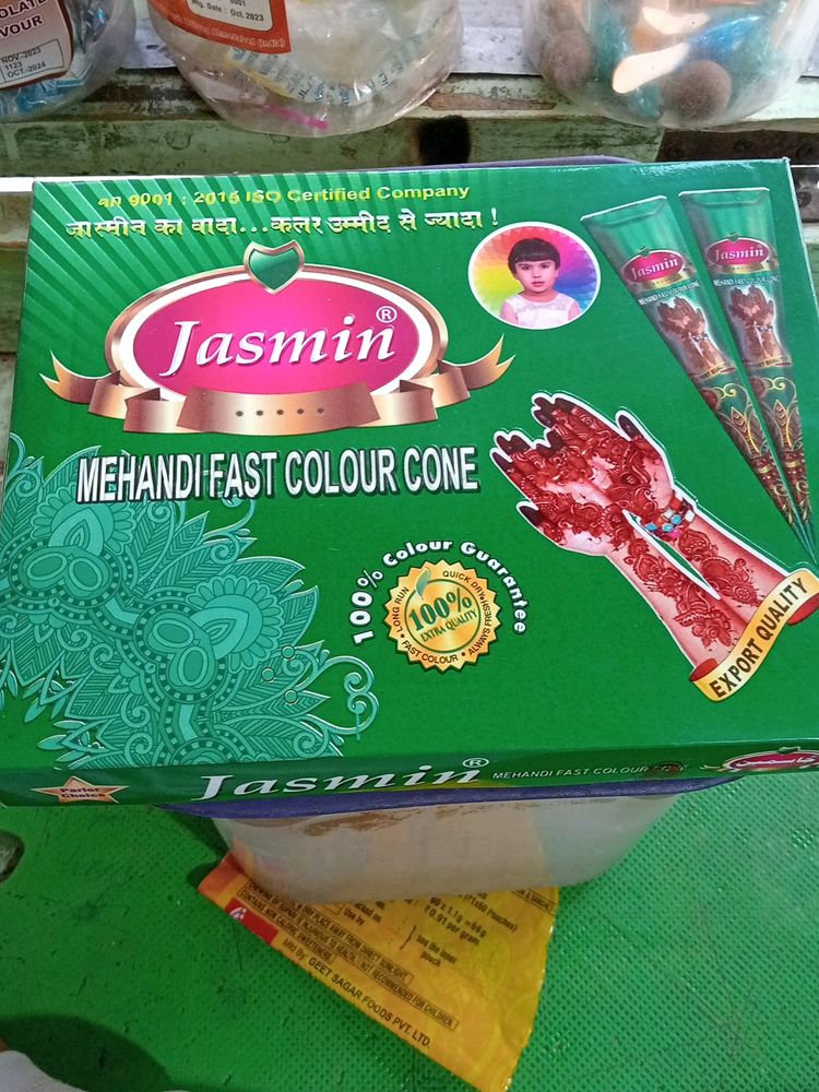 Jasmine Mehandi  4 Cone