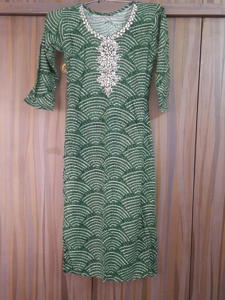 Cotton Bandini Kurthi