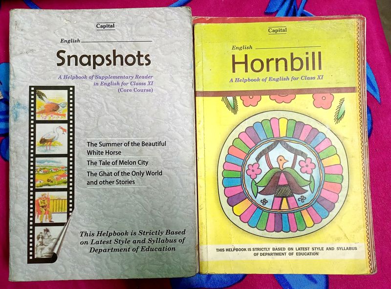 Combo Of 4 Book English Textbook 📙