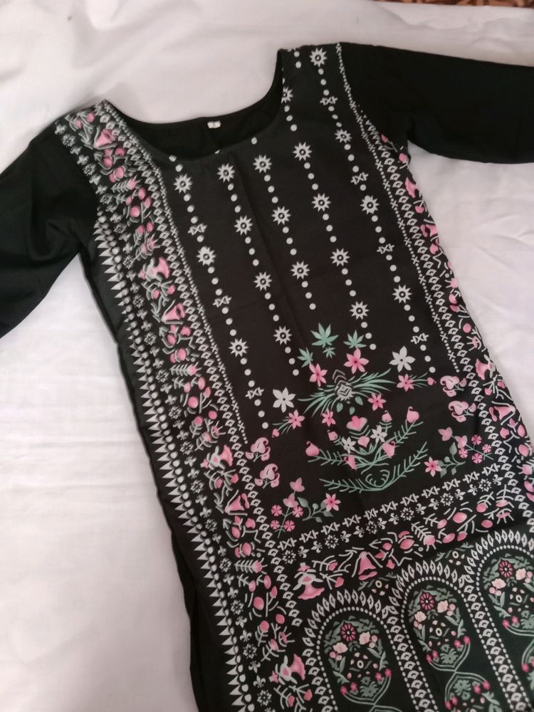 Black Kurti 🖤💜 😍🌼