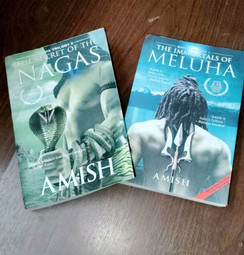 Amish Books Set Immortal Of Mehlua And Nagas