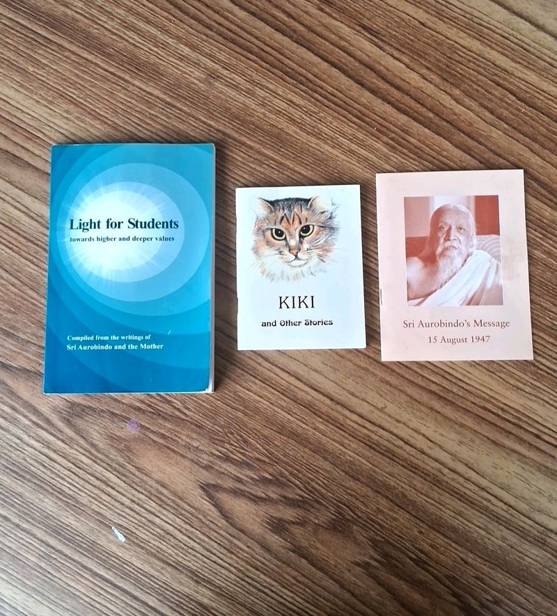 Sri Aurobindo Books From Pondicherry Set Of 3