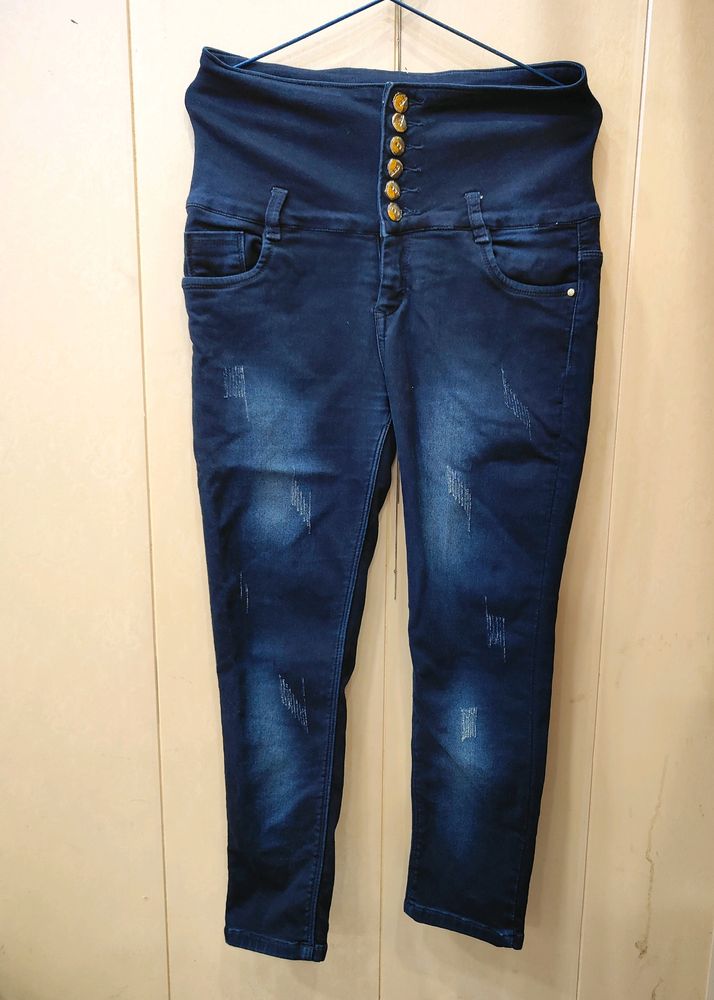 New Blue High Waist Denim (Women)