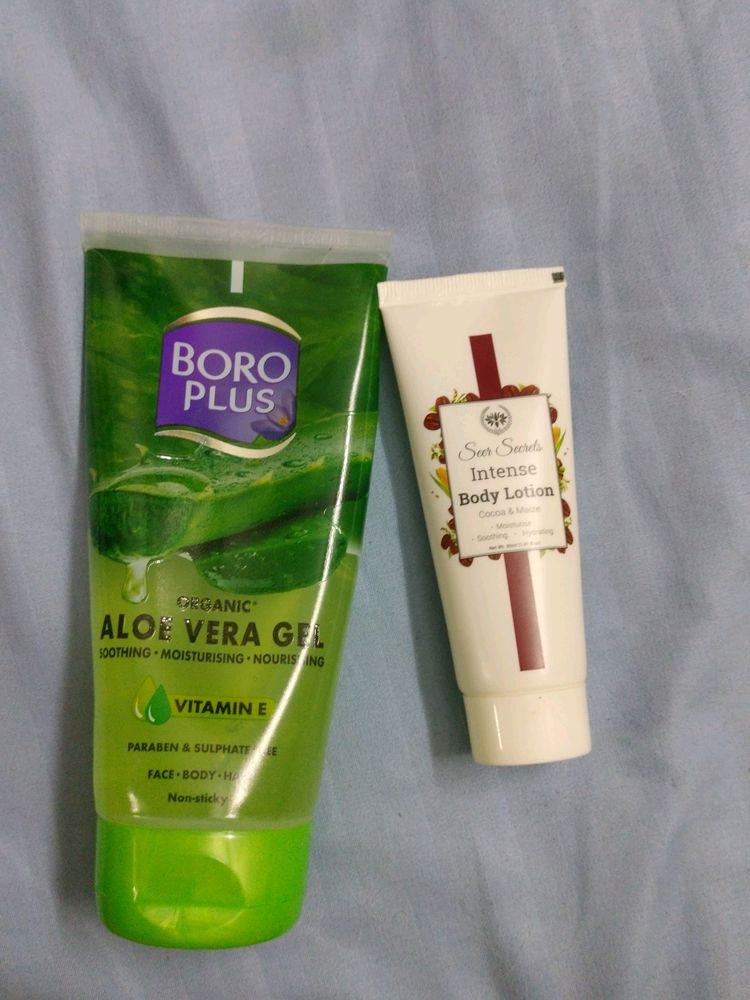 New  Aloe Vera Gel Skincare Products