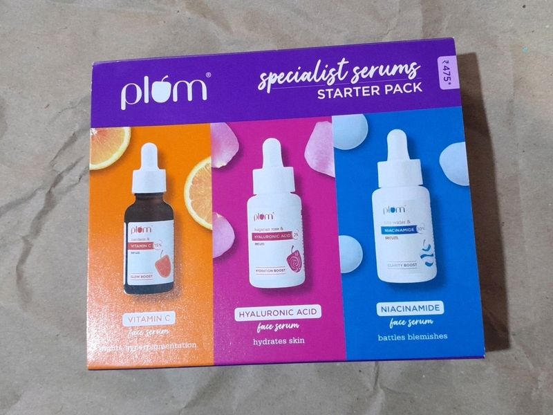 Plum Starters Specialist Face Serum Pack