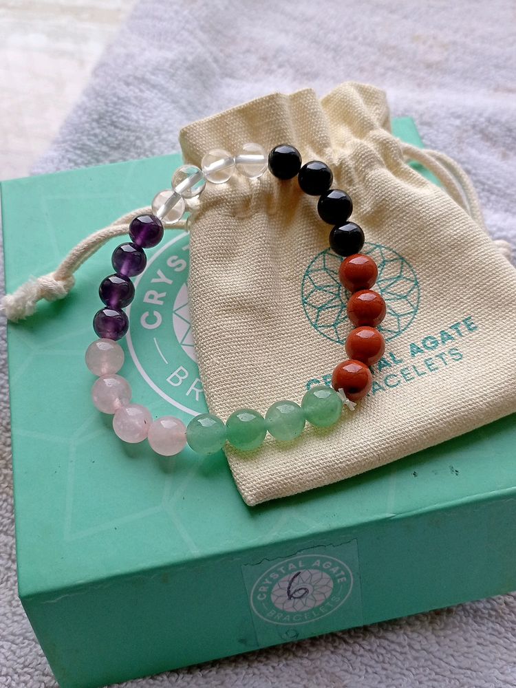 NATURAL CRYSTAL BRACELET FOR LUCK AND RELATIONSHIP