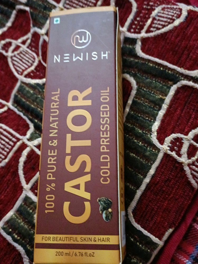 Newish Cold Pressed Castor Oil