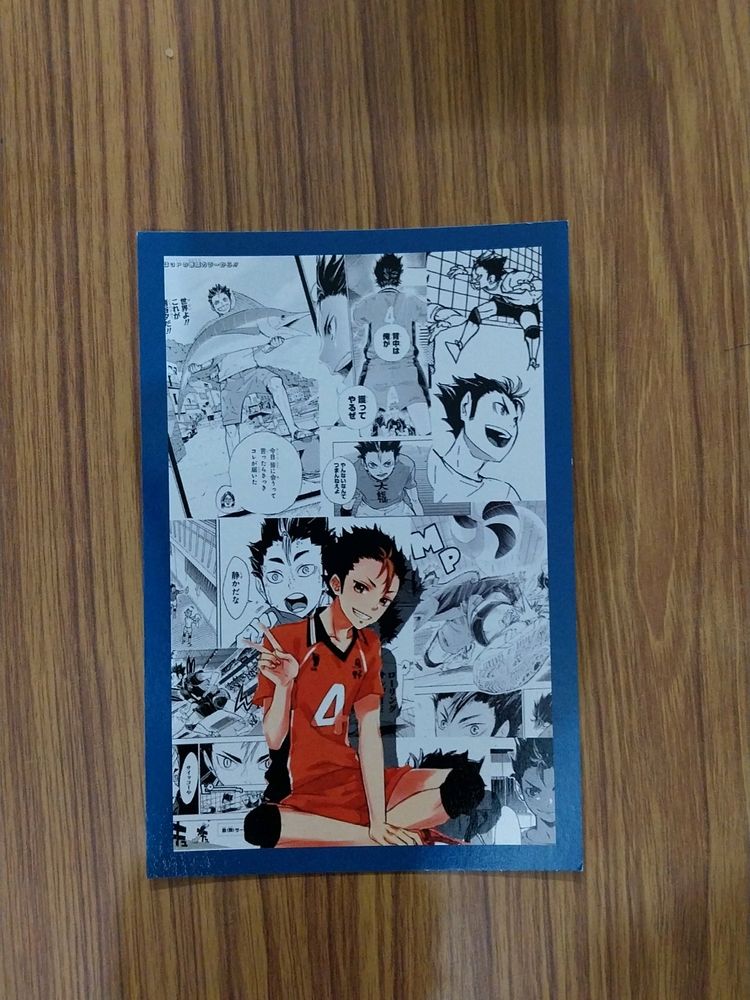 Haikyuu Anime Manga Premium Postcard Hd Quality