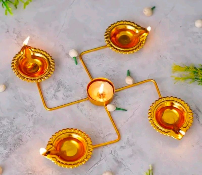 Combo Pack Of 4 Swastik Diya Usrli