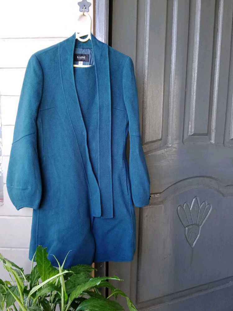 Sea green Overcoat