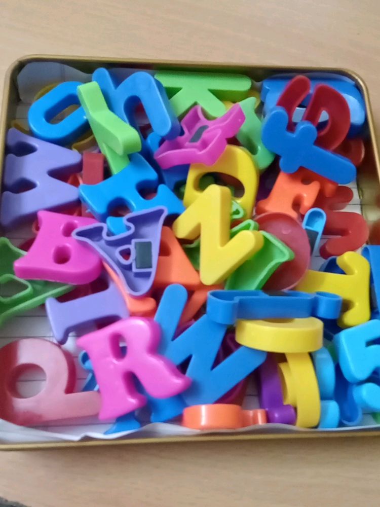 Magnetic Alphabet Capital And Small Letter Numbers