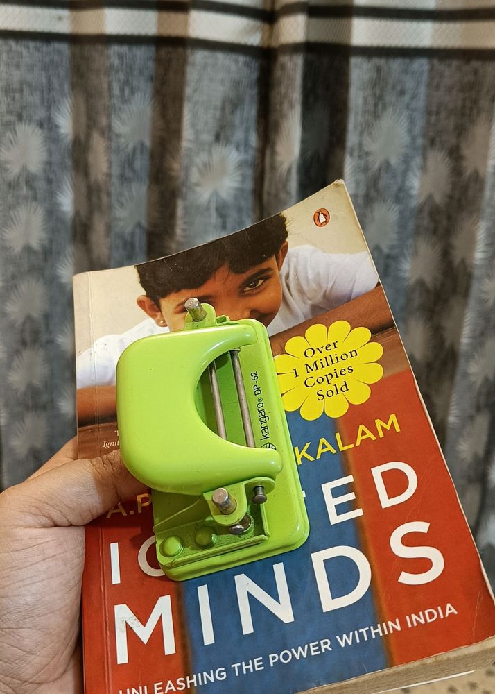 Ignited Minds Book + Paper Punch