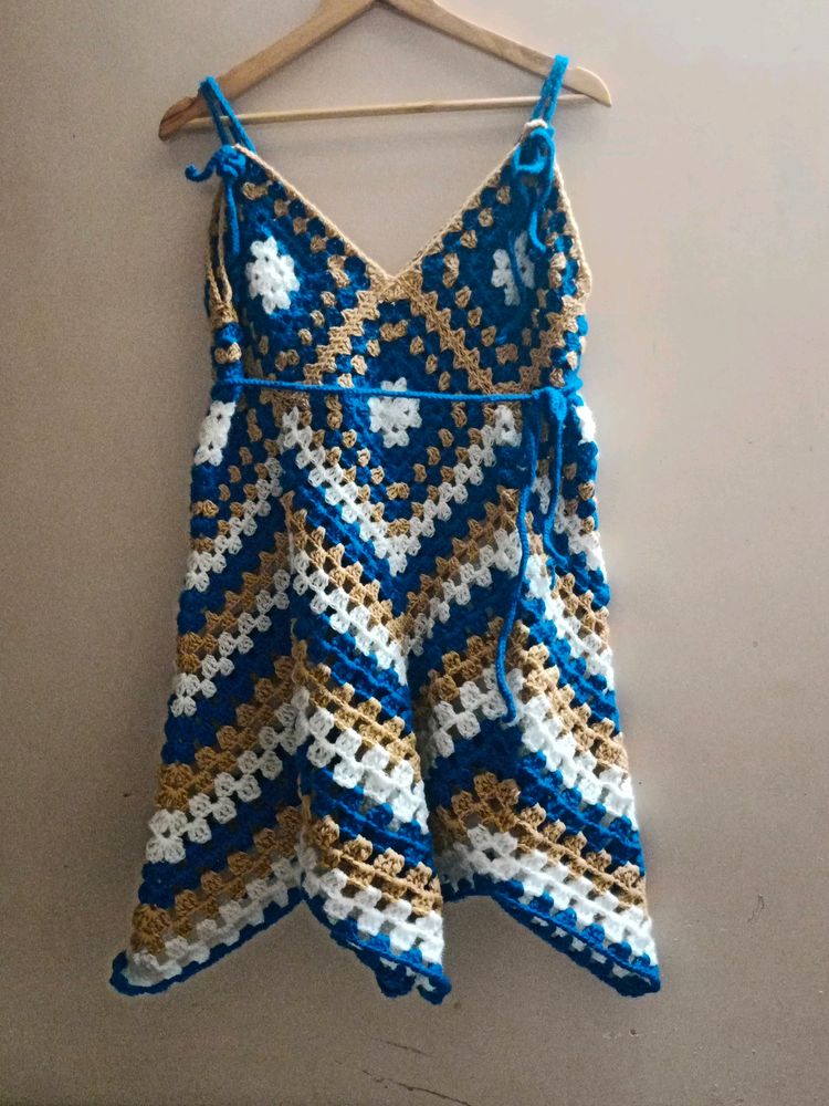 Handmade Crochet 👗 Dress