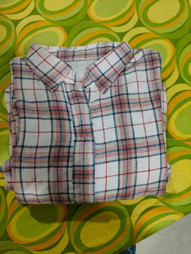 checkered kurta