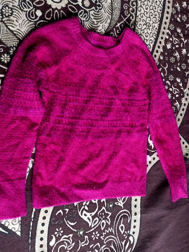 Very Soft Sweater Pink Rose Top 💞