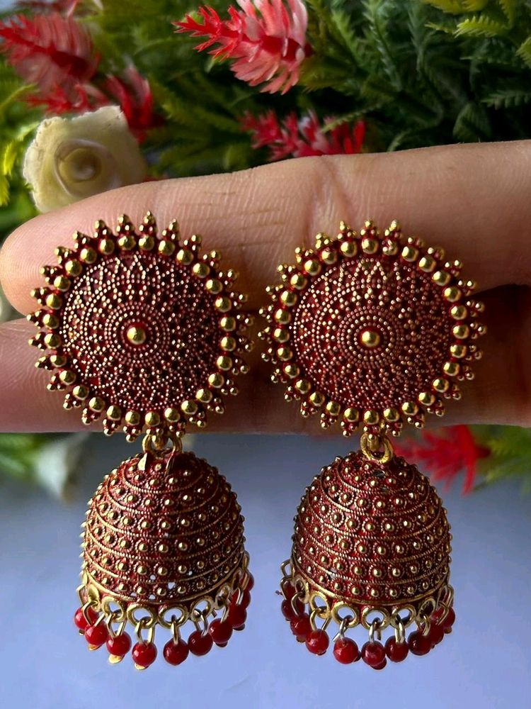 Red Earrings