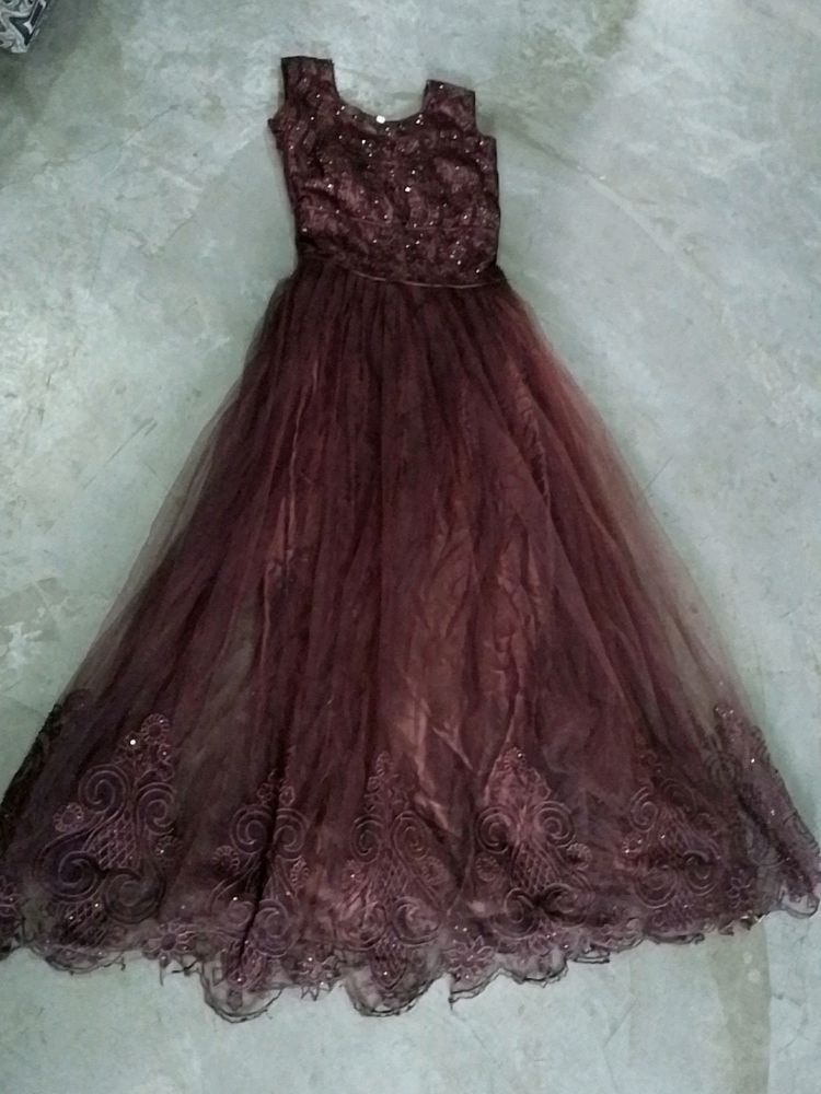 Choclaty Beautiful Gown 🌹