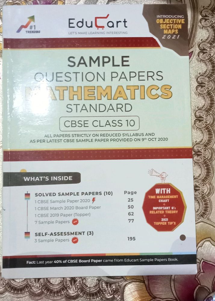 Sample Questions Paper Mathematics For Class 10