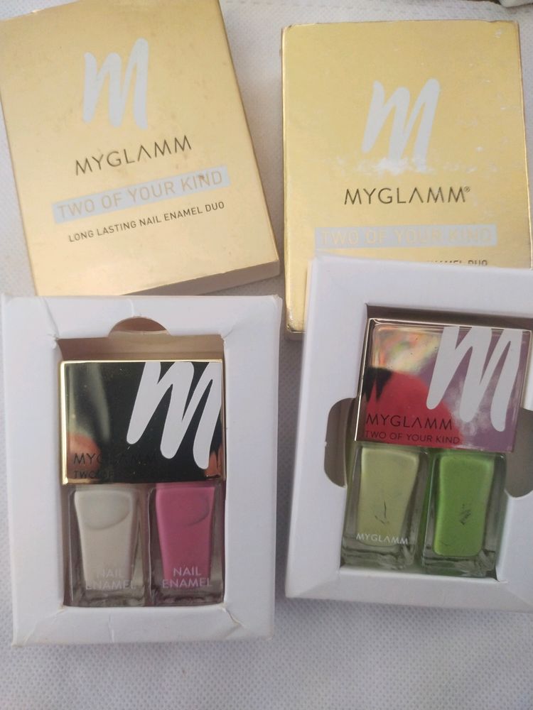 Myglamm Nail Enamel Pack 2