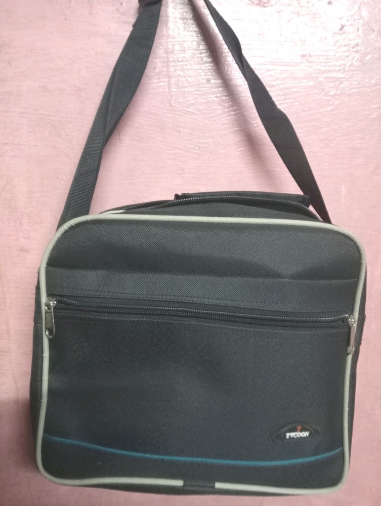 Black Bag With Adjustable Handle And 3 Locks