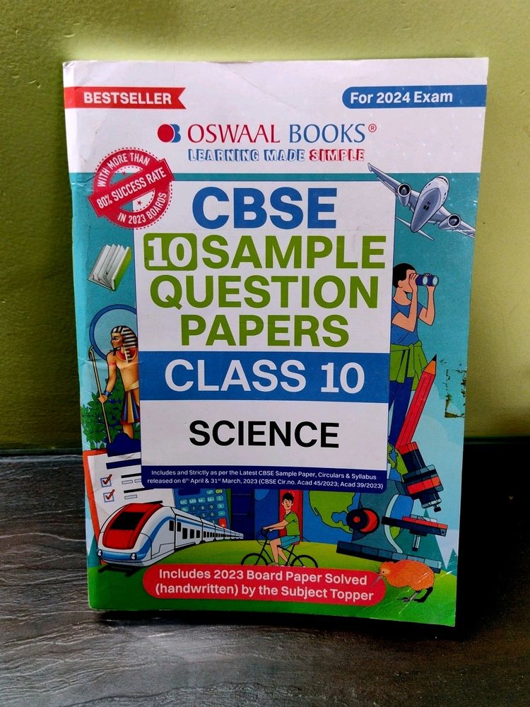 CBSE SAMPLE PAPERS CLASS 10 SCIENCE (OSSWL BOOKS)