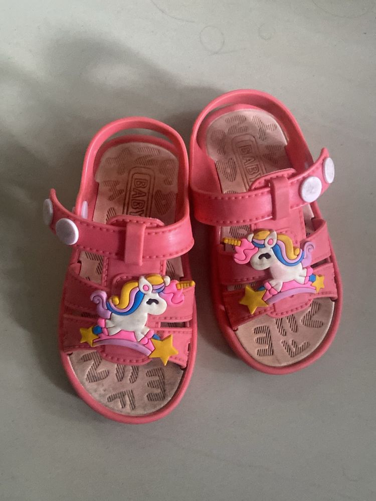 Pink Unicorn Sandal For girls