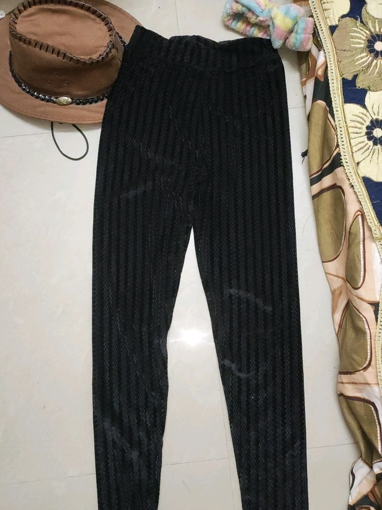 Combo Sale Of Black LEGGINGS And FORMAL Pants